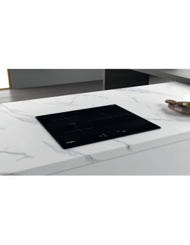 Whirlpool WB Q4860 NE hobs Negro Integrado 59 cm Con placa de inducción 3 zona(s)