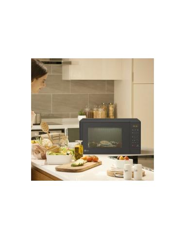 LG MH6042D microondas Negro Microondas con grill Encimera 20 L 700 W