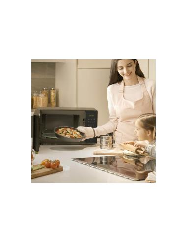 LG MH6042D microondas Negro Microondas con grill Encimera 20 L 700 W