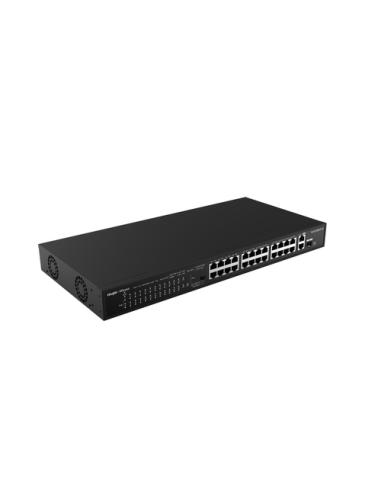 Ruijie Networks RG-ES126S-LP V2 switch No administrado Fast Ethernet (10/100) Energía sobre Ethernet (PoE) Negro