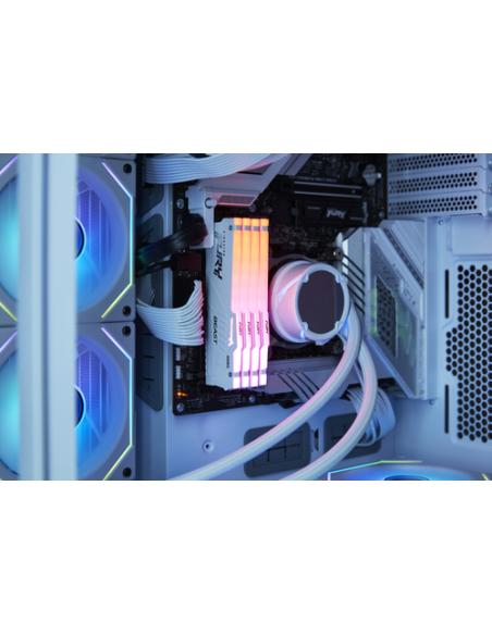 Kingston Technology FURY Beast 64GB 6000MT/s DDR5 CL30 DIMM (Kit de 2) White RGB EXPO