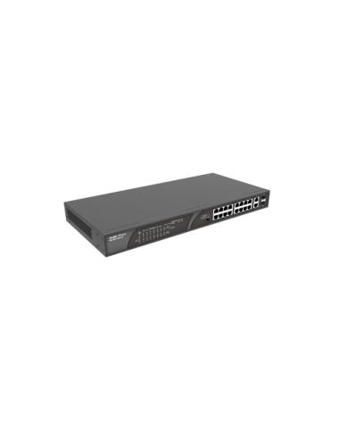 Ruijie Networks RG-ES118S-LP switch No administrado Fast Ethernet (10/100) Energía sobre Ethernet (PoE) Negro