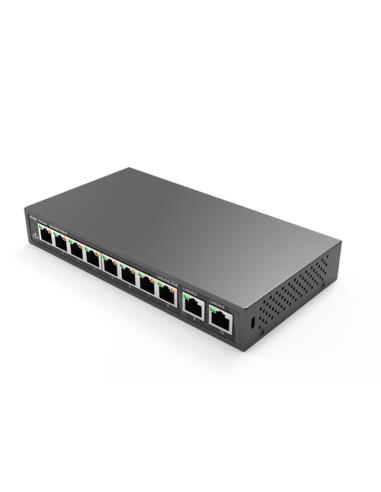 Ruijie Networks RG-ES110D-P switch No administrado Fast Ethernet (10/100) Energía sobre Ethernet (PoE) Negro