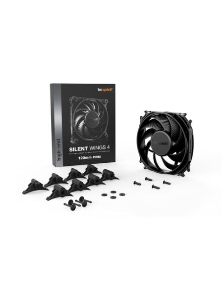 be quiet! SILENT WINGS 4 | 120mm PWM Carcasa del ordenador Ventilador 12 cm Negro 1 pieza(s)