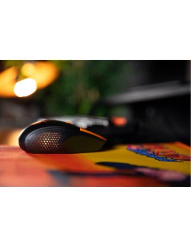 Konix Naruto KX GAMING MOUSE ratón Juego Ambidextro USB tipo A Óptico 3600 DPI
