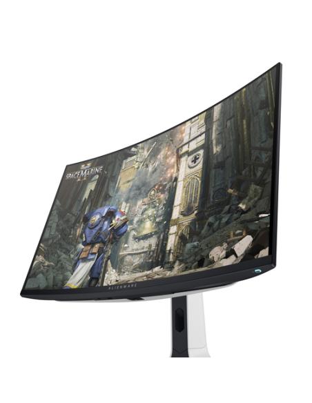 Alienware AW3225QF pantalla para PC 81,3 cm (32") 3840 x 2160 Pixeles 4K Ultra HD QD-OLED Negro, Blanco