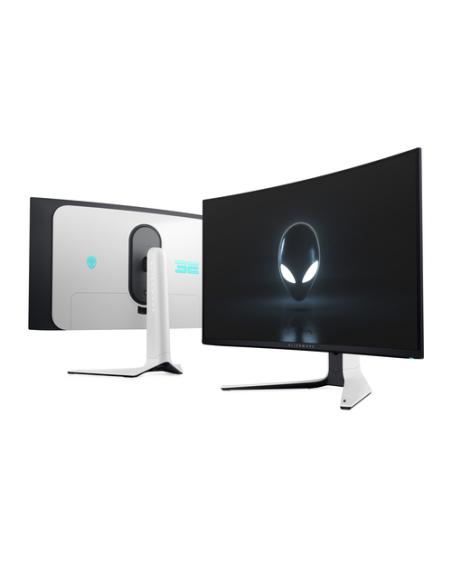Alienware AW3225QF pantalla para PC 81,3 cm (32") 3840 x 2160 Pixeles 4K Ultra HD QD-OLED Negro, Blanco