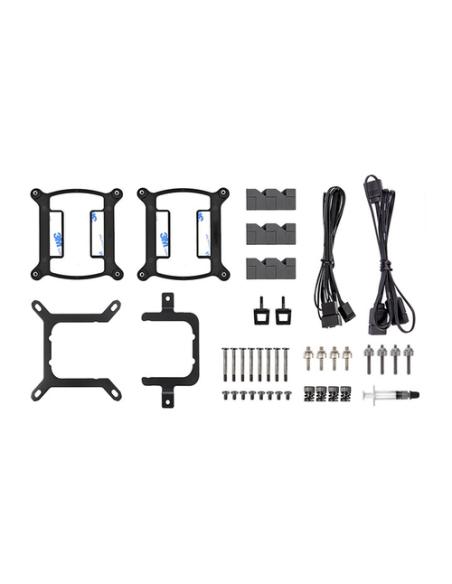 Thermaltake TT TH240 ARGB Procesador Sistema de refrigeración líquida todo en uno 12 cm Negro 1 pieza(s)