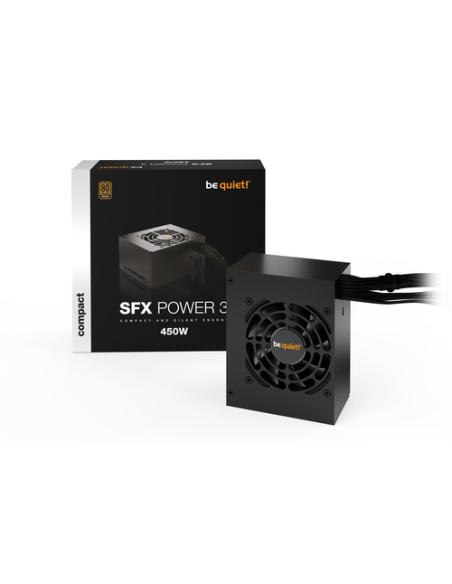 be quiet! SFX POWER 3 450W unidad de fuente de alimentación 20+4 pin ATX Negro