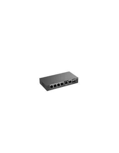 Ruijie Networks RG-ES206GS-P switch Gestionado L2 Gigabit Ethernet (10/100/1000) Energía sobre Ethernet (PoE) Negro