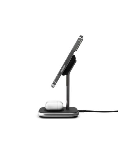 Epico 9915101300200 cargador de dispositivo móvil Auriculares, Smartphone Negro, Gris CC Cargador inalámbrico Interior