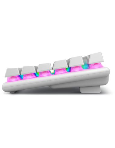 Alienware Pro Wireless Gaming Keyboard teclado Juego USB + RF Wireless + Bluetooth Blanco