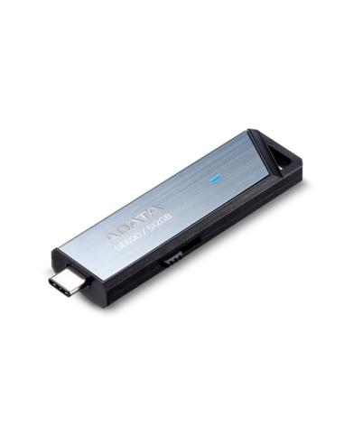 ADATA UE800 unidad flash USB 512 GB USB Tipo C 3.2 Gen 2 (3.1 Gen 2) Plata