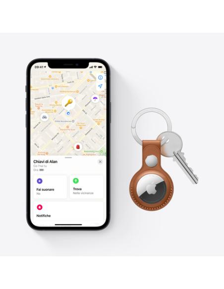 Apple AirTag Elemento Buscador Plata, Blanco