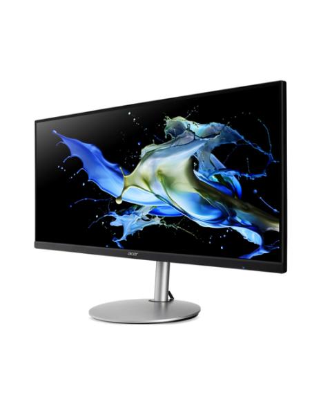Acer CB342CU pantalla para PC 86,4 cm (34") 3440 x 1440 Pixeles UltraWide Quad HD LCD Negro, Plata