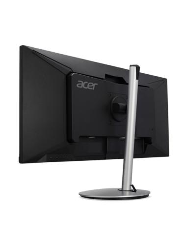 Acer CB342CU pantalla para PC 86,4 cm (34") 3440 x 1440 Pixeles UltraWide Quad HD LCD Negro, Plata
