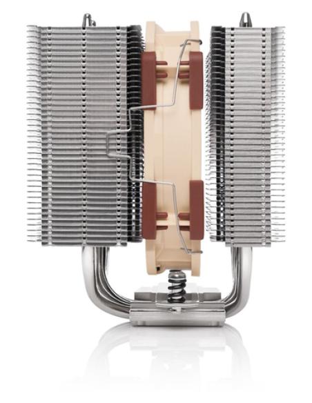 Noctua NH-D12L sistema de refrigeración para ordenador Procesador Refrigerador de aire Aluminio, Beige, Marrón