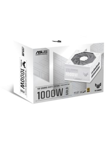 ASUS TUF Gaming 1000W Gold White Edition unidad de fuente de alimentación 20+4 pin ATX ATX Blanco