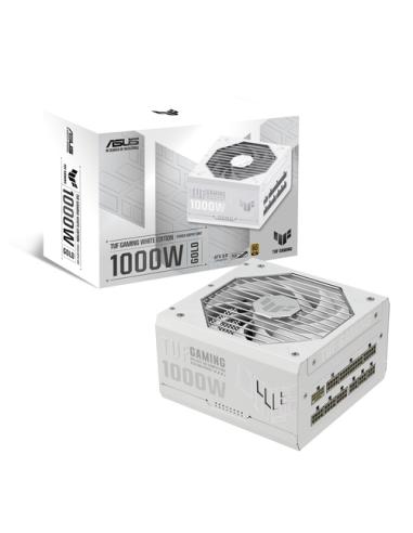 ASUS TUF Gaming 1000W Gold White Edition unidad de fuente de alimentación 20+4 pin ATX ATX Blanco