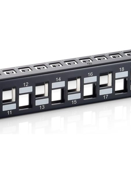 Equip 76932407201 panel de parcheo 1U