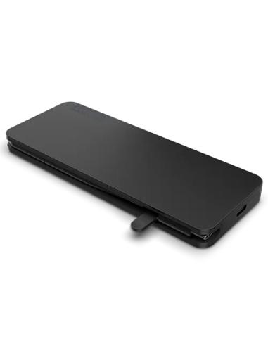 Lenovo 4X11N40212 base para portátil y replicador de puertos Alámbrico USB 3.2 Gen 1 (3.1 Gen 1) Type-C Negro