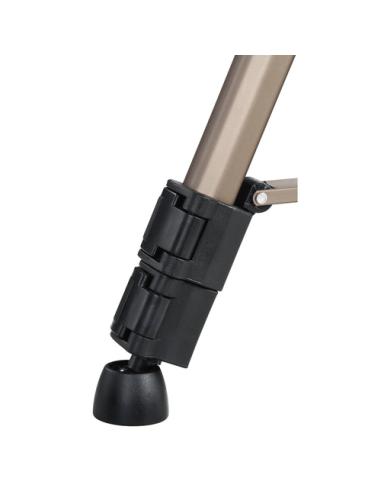 Hama | Trípode para cámaras réflex, regulable desde 69-185 cm, ligero, de aluminio, con funda de transporte, color Bronce