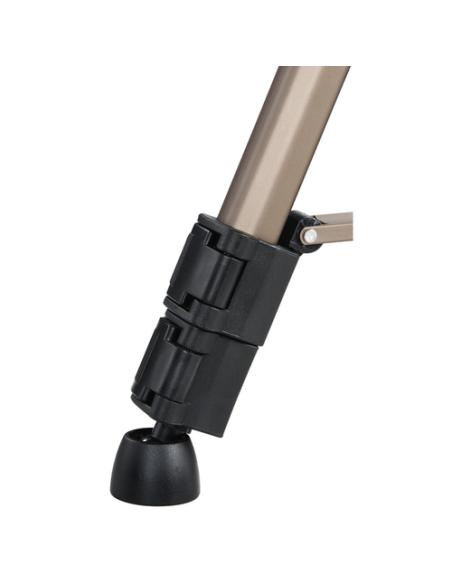 Hama | Trípode para cámaras réflex, regulable desde 69-185 cm, ligero, de aluminio, con funda de transporte, color Bronce