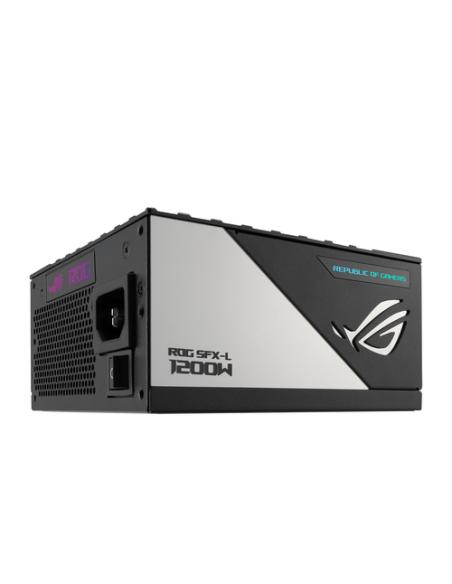ASUS ROG -LOKI-1200T-SFX-L-GAMING unidad de fuente de alimentación 1200 W 20+4 pin ATX Negro, Plata