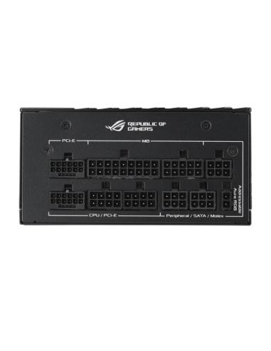 ASUS ROG -LOKI-1200T-SFX-L-GAMING unidad de fuente de alimentación 1200 W 20+4 pin ATX Negro, Plata