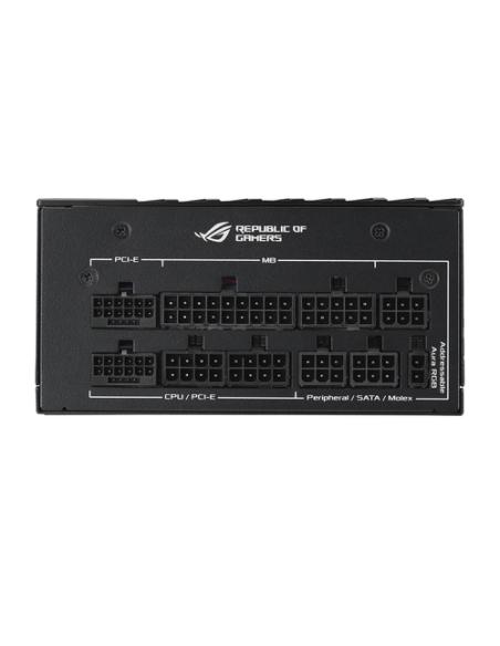 ASUS ROG -LOKI-1200T-SFX-L-GAMING unidad de fuente de alimentación 1200 W 20+4 pin ATX Negro, Plata