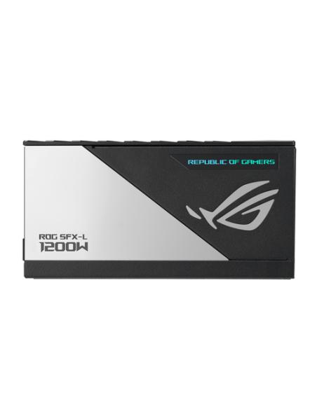 ASUS ROG -LOKI-1200T-SFX-L-GAMING unidad de fuente de alimentación 1200 W 20+4 pin ATX Negro, Plata