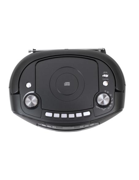 Thomson RK200CD sistema estéreo portátil Analógica 2,4 W AM, FM Negro Reproducción MP3