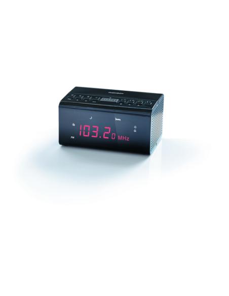 Thomson CR50 radio Reloj Negro
