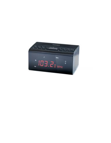 Thomson CR50 radio Reloj Negro