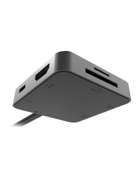 Urban Factory HUBEE LIGHT USB 3.2 Gen 1 (3.1 Gen 1) Type-C Gris