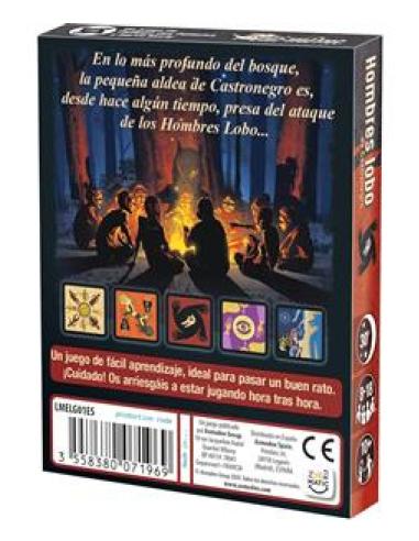 Asmodee ASMWER01ES juego de tablero 30 min Juego De Cartas Interpretación de roles