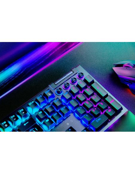 Razer BlackWidow V4 Pro teclado Juego USB QWERTY Internacional de EE.UU. Negro