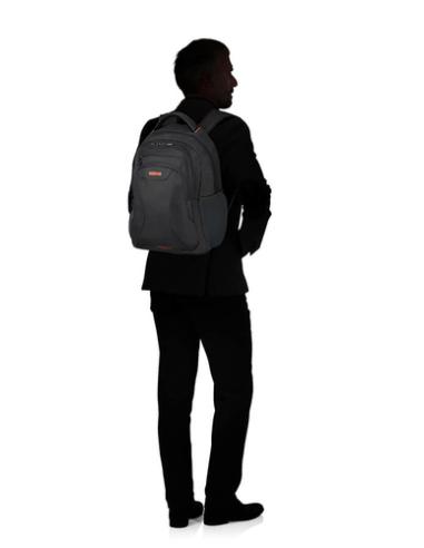 American Tourister At Work 39,6 cm (15.6") Mochila Negro, Naranja