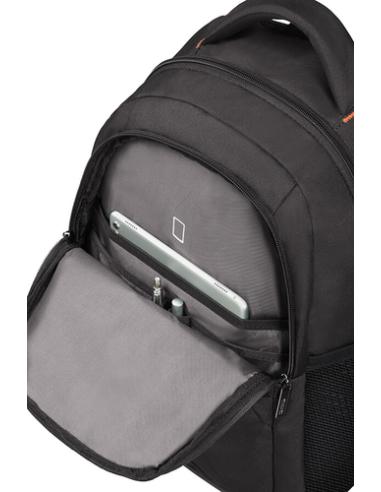 American Tourister At Work 39,6 cm (15.6") Mochila Negro, Naranja