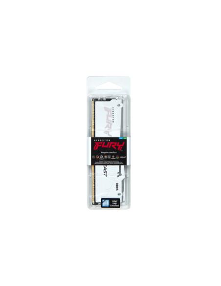 Kingston Technology FURY Beast 32GB 6000MT/s DDR5 CL30 DIMM White RGB EXPO