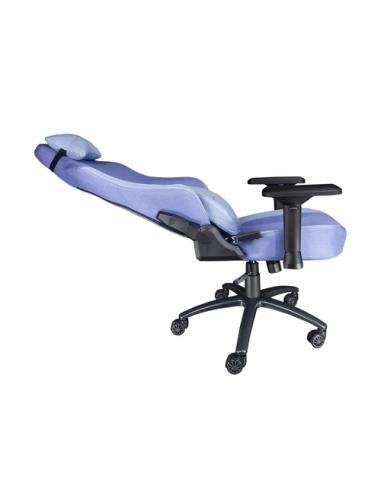 TALIUS TAL-PANTHER-BLU silla para videojuegos Silla para videojuegos universal Asiento acolchado tapizado Azul