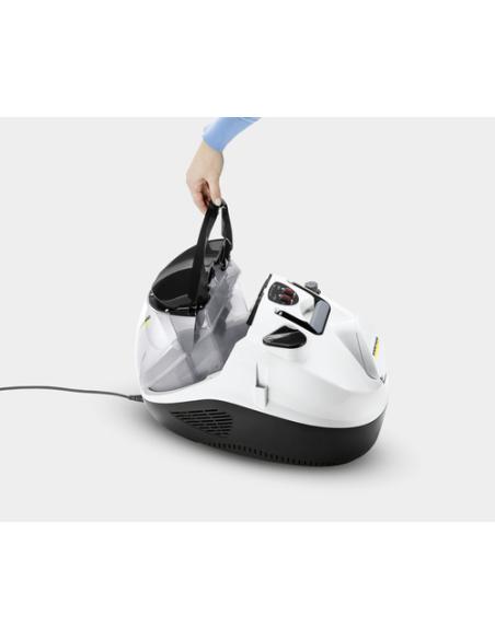 Kärcher SV 7 Limpiador a vapor de cilindro 0,5 L 2200 W Negro, Gris, Blanco