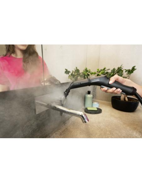 Kärcher SC 2 EasyFix Limpiador a vapor de cilindro 1 L 1500 W Negro, Blanco
