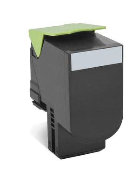Lexmark 80C2HKE cartucho de tóner 1 pieza(s) Original Negro