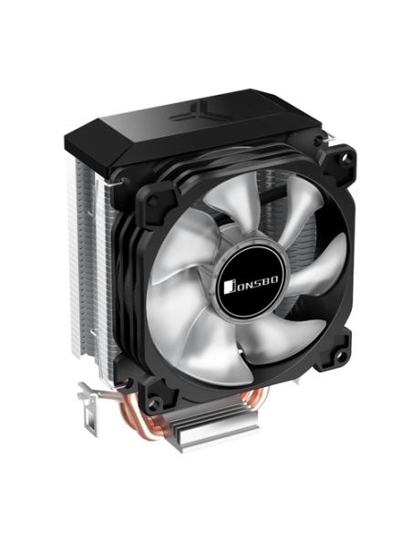 Jonsbo CR-1200E sistema de refrigeración para ordenador Procesador Disipador térmico/Radiador 9,2 cm Negro 1 pieza(s)