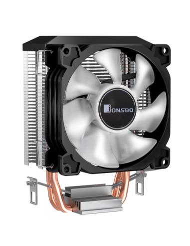 Jonsbo CR-1200E sistema de refrigeración para ordenador Procesador Disipador térmico/Radiador 9,2 cm Negro 1 pieza(s)