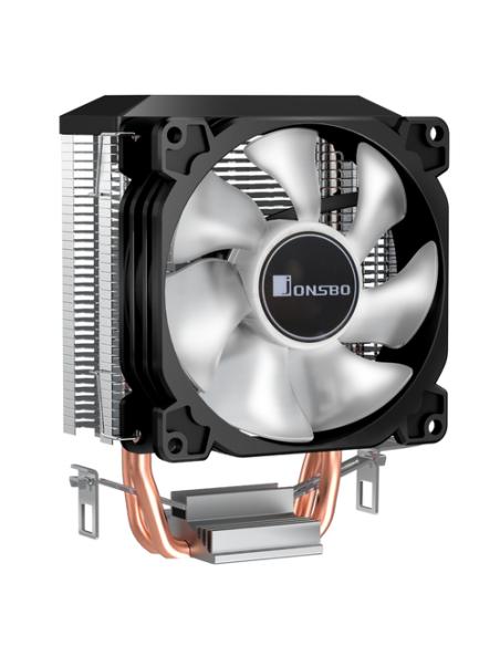 Jonsbo CR-1200E sistema de refrigeración para ordenador Procesador Disipador térmico/Radiador 9,2 cm Negro 1 pieza(s)