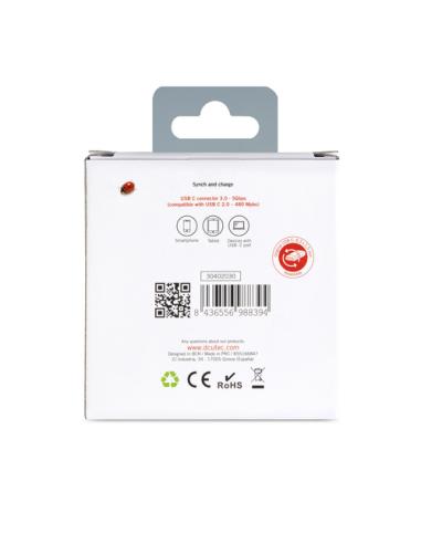 DCU Advance Tecnologic 30402030 cambiador de género para cable USB A USB C Gris