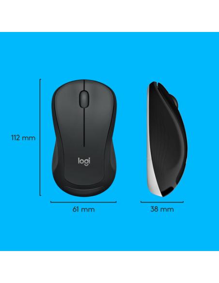 Logitech 920-008677 teclado Ratón incluido Universal RF inalámbrico QWERTZ Suizo Negro, Blanco