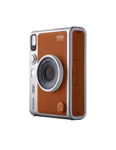 Fujifilm Instax Mini Evo 1/5" 2560 x 1920 Pixeles CMOS Marrón, Plata